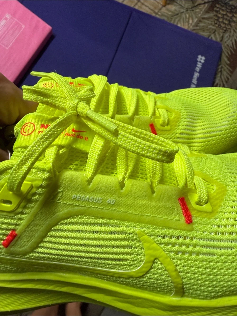 Nike catching athletic